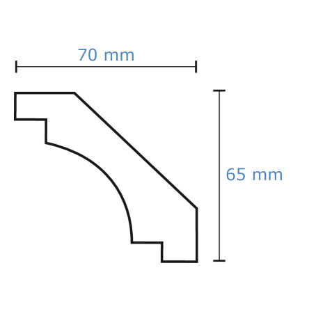 Listwa przysufitowa FS8 #3