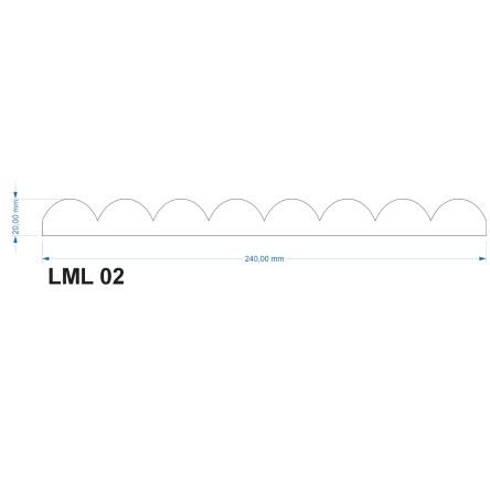 Lamel do pomalowania MLM02 #7