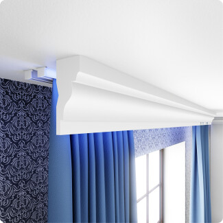 Listwa do zabudowy karnisza GK11