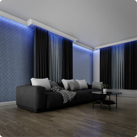 Listwa do zabudowy karnisza GK13 #3