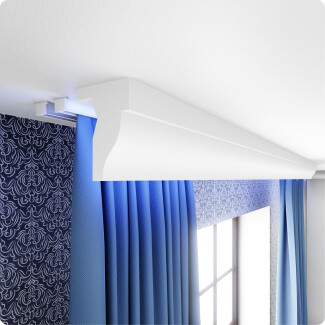 Listwa maskująca karnisz GK15